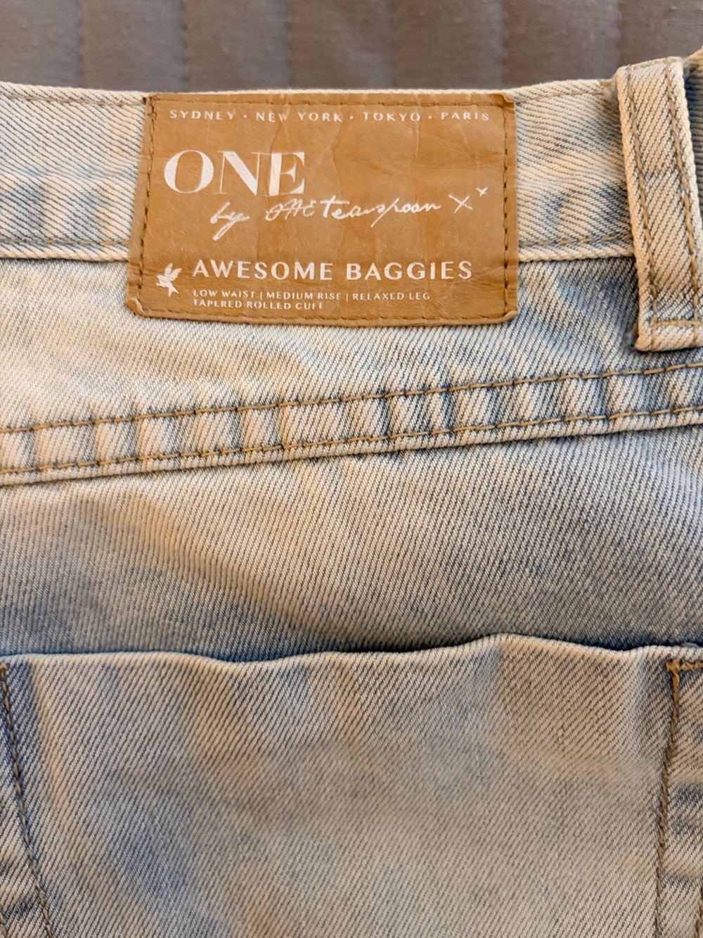 Light Blue Awesome Baggies Jeans